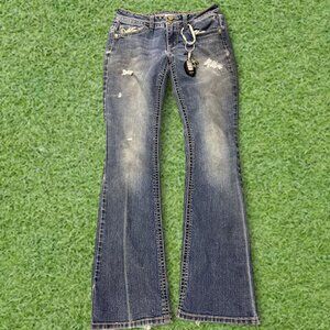 Silver Jeans Co. Women's Blue and Navy Jeans